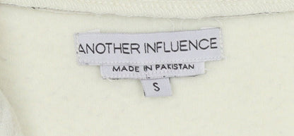 Womens UK Size S Another Influence Beige Pullover Sweatshirt