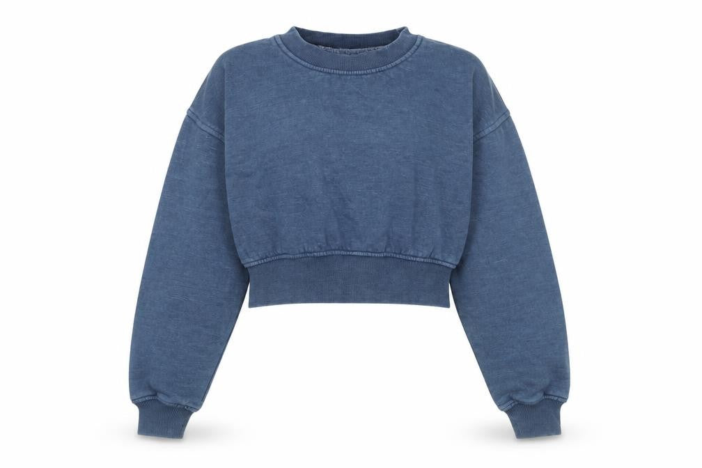 Womens UK Size S One Life Blue Pullover Sweatshirt