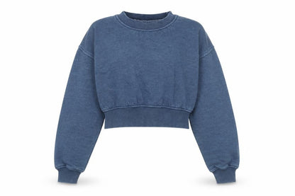 Womens UK Size S One Life Blue Pullover Sweatshirt