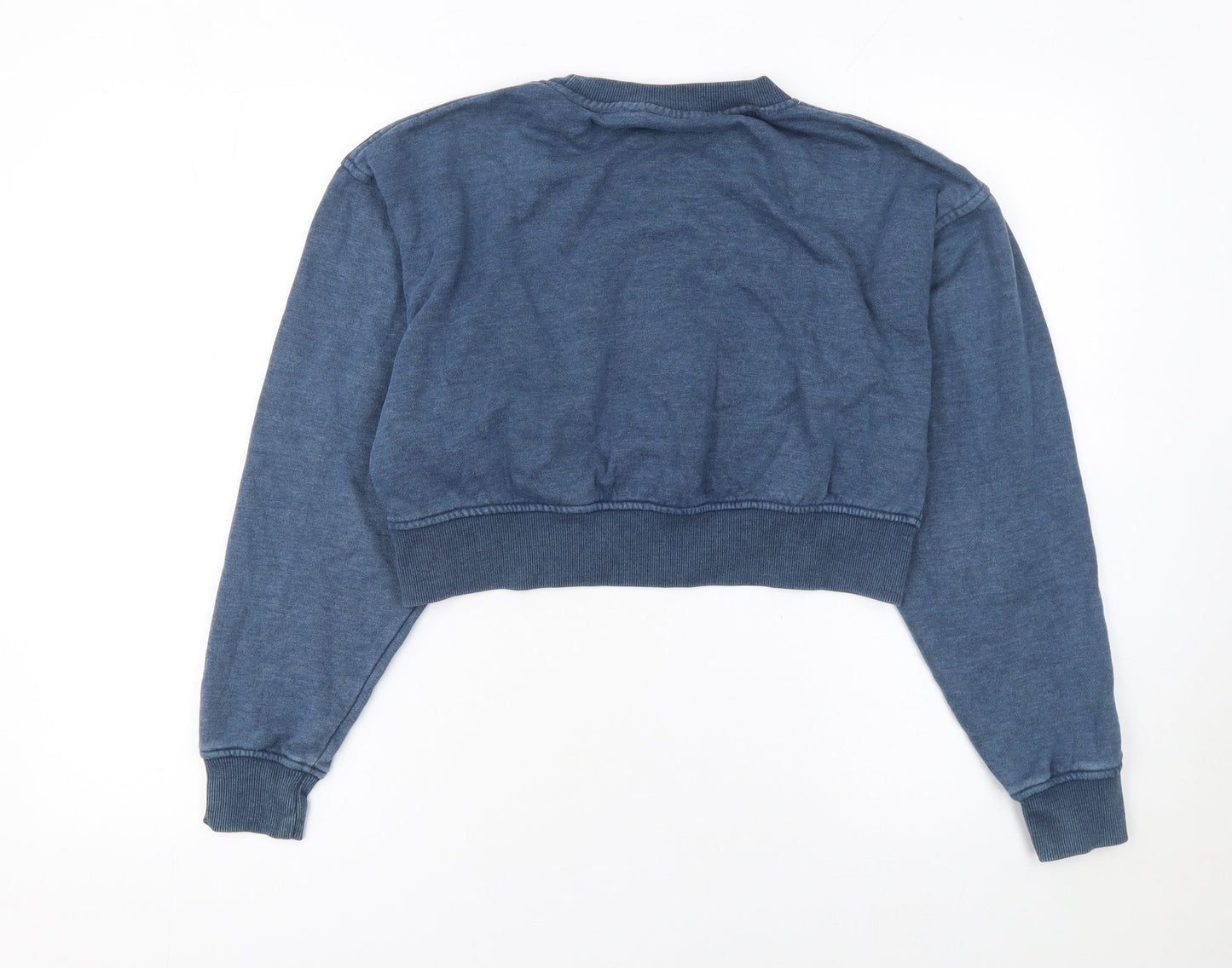 Womens UK Size S One Life Blue Pullover Sweatshirt