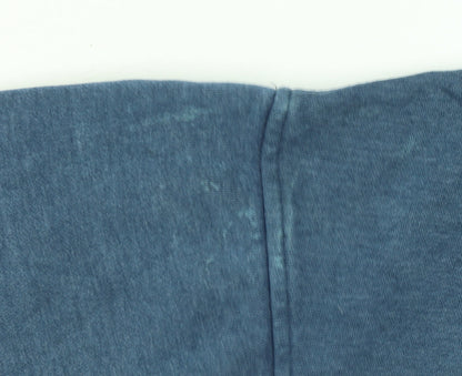 Womens UK Size S One Life Blue Pullover Sweatshirt