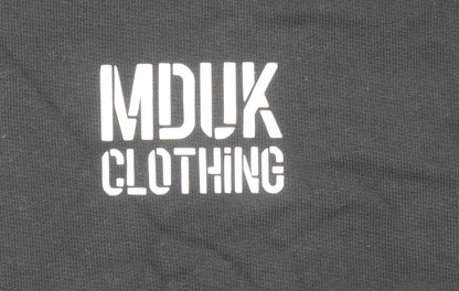 Mens UK Size M MDUK Clothing Black Pullover Sweatshirt