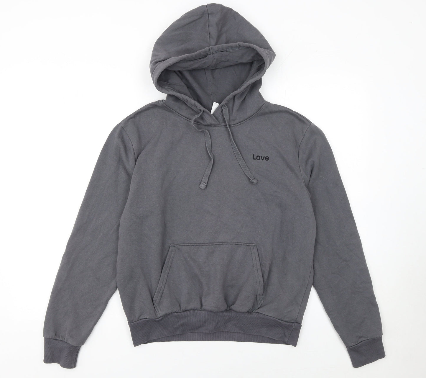 Girls UK Size S H&M Grey Pullover Hoodie