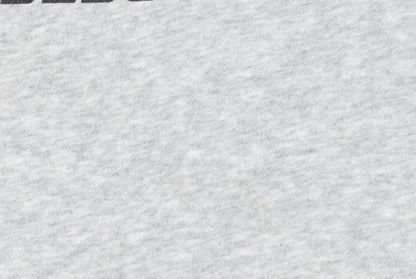 H&M Women Grey Brooklyn Babe Cropped Hoodie Size 12 Cotton Blend