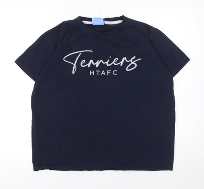 Boys UK Size 11-12 Years Huddersfield Town AFC Blue Basic T-Shirt