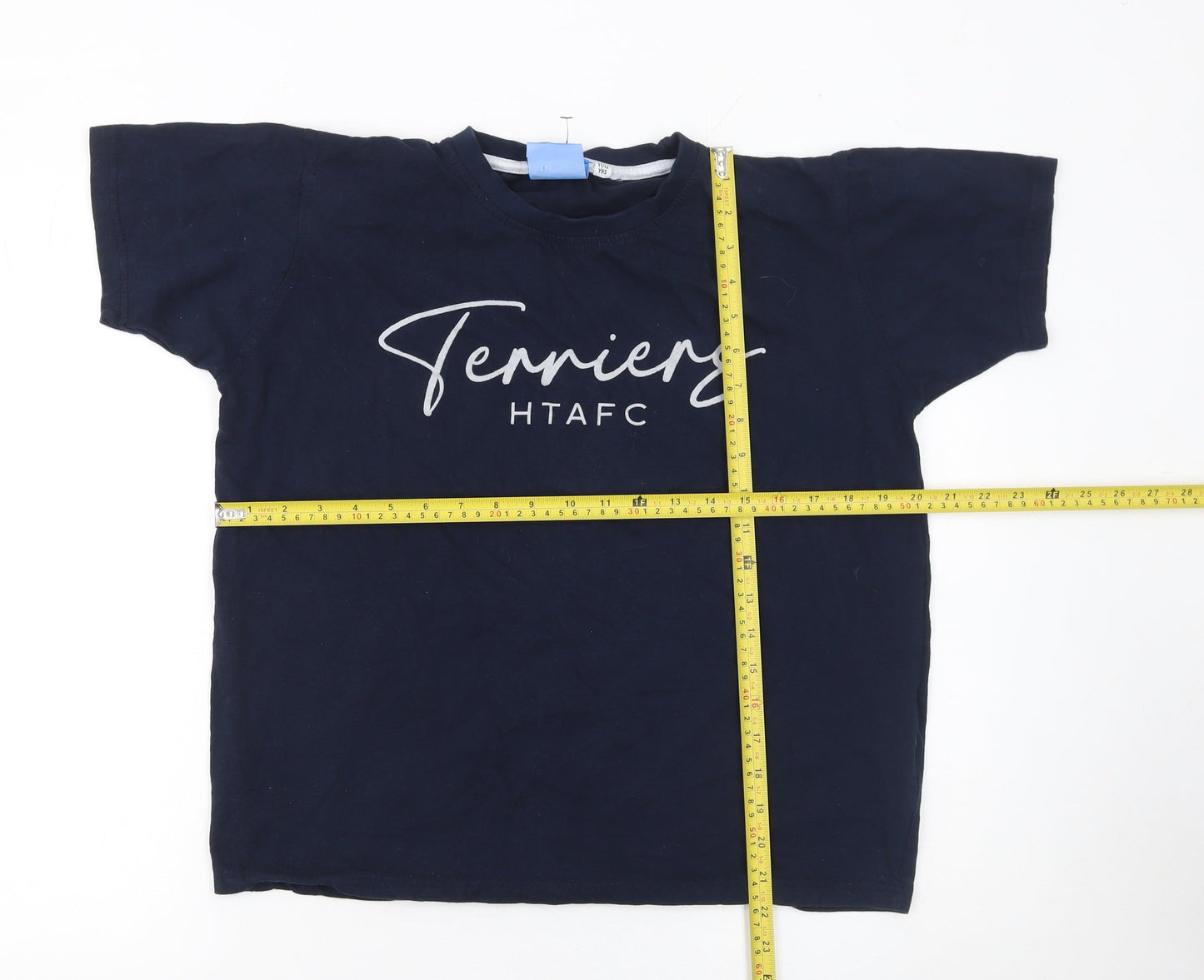 Boys UK Size 11-12 Years Huddersfield Town AFC Blue Basic T-Shirt