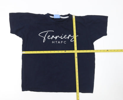 Boys UK Size 11-12 Years Huddersfield Town AFC Blue Basic T-Shirt