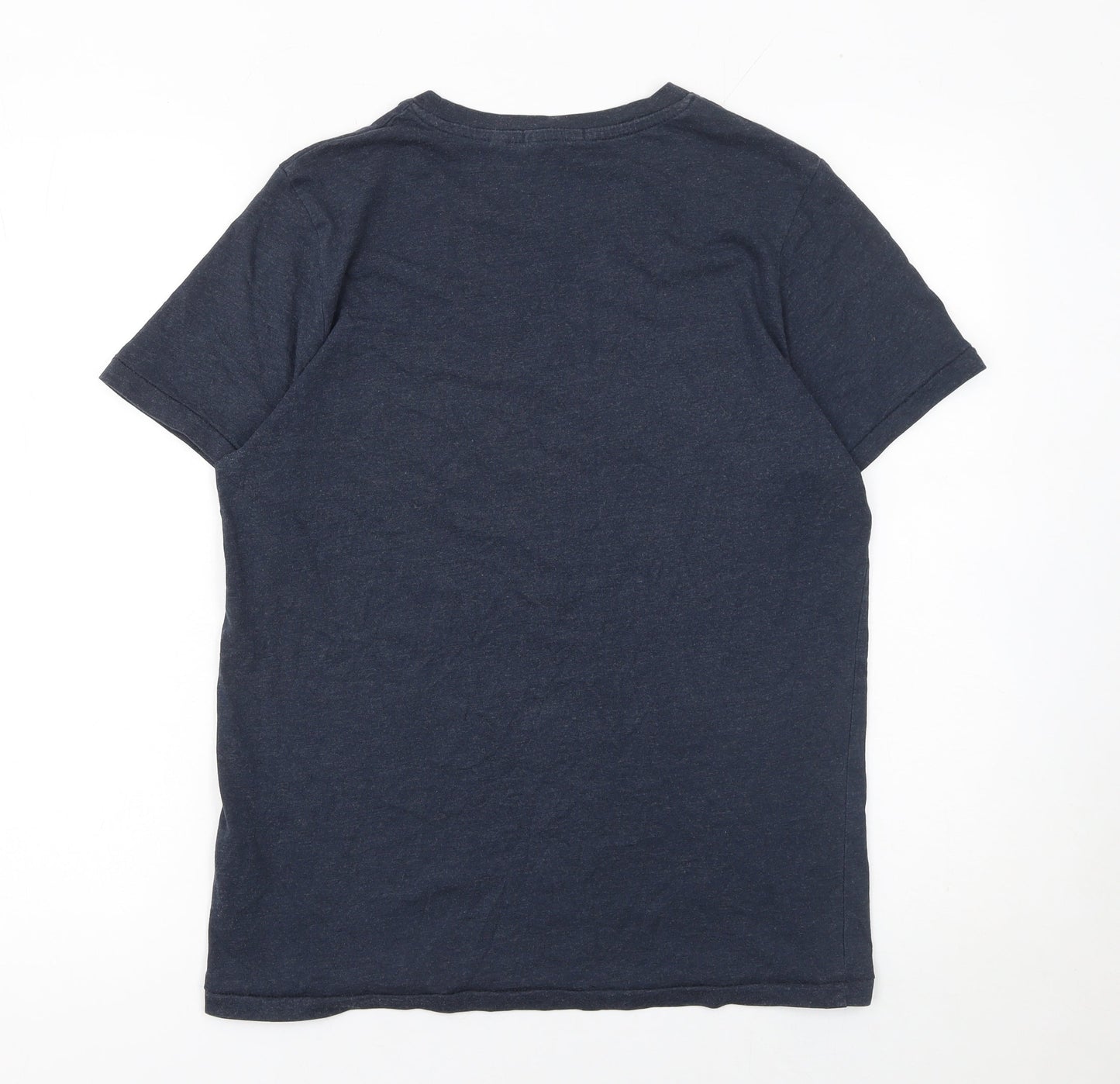 Mens UK Size S JACK & JONES Blue  T-Shirt