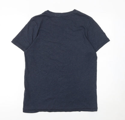 Mens UK Size S JACK & JONES Blue  T-Shirt
