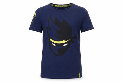 Boys UK Size 11-12 Years Ninja Blue Basic T-Shirt