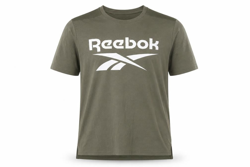 Mens UK Size M Reebok Green Gym & Training Running & Jogging CrossFit T-Shirt