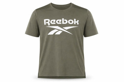 Mens UK Size M Reebok Green Gym & Training Running & Jogging CrossFit T-Shirt