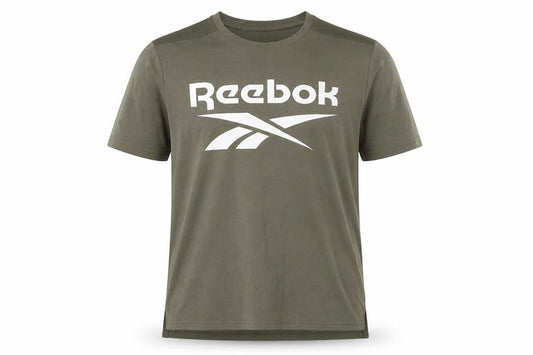 Mens UK Size M Reebok Green Gym & Training Running & Jogging CrossFit T-Shirt