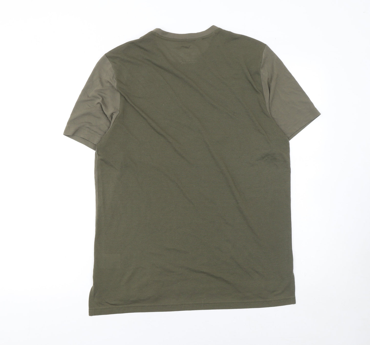 Mens UK Size M Reebok Green Gym & Training Running & Jogging CrossFit T-Shirt