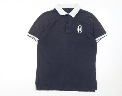 Mens UK Size M Conte of Florence 100% Cotton Polo Shirt