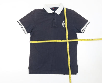 Mens UK Size M Conte of Florence 100% Cotton Polo Shirt