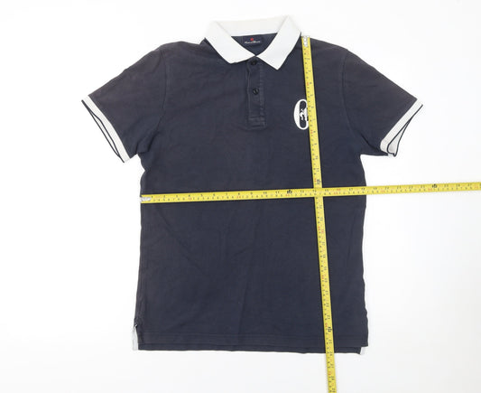 Mens UK Size M Conte of Florence 100% Cotton Polo Shirt