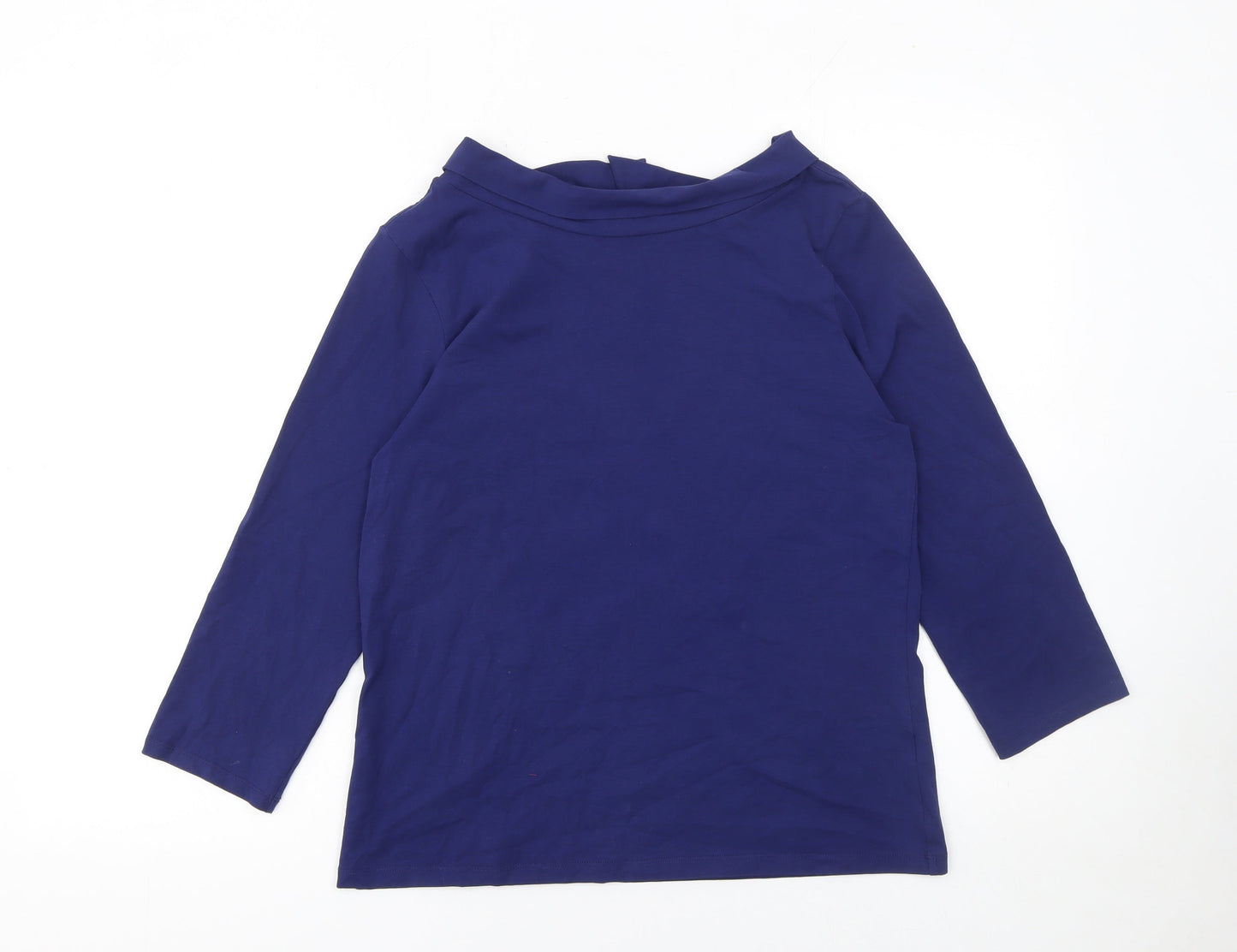 Womens UK Size M Hobbs Blue Basic Blouse