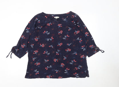 Womens UK Size 18 Monsoon Blue Tunic Blouse