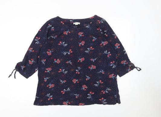 Womens UK Size 18 Monsoon Blue Tunic Blouse