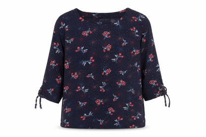 Womens UK Size 18 Monsoon Blue Tunic Blouse