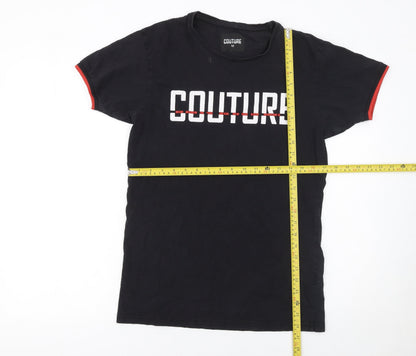 Mens UK Size M Couture Black  T-Shirt