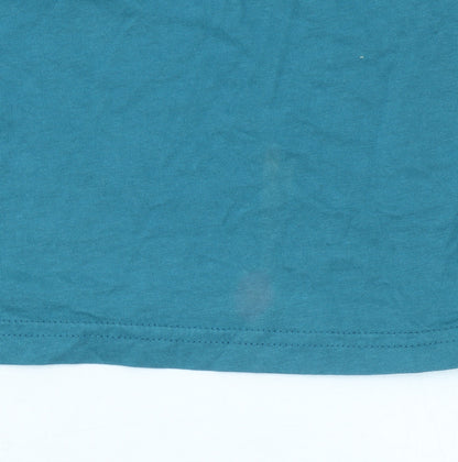 Heineken Silver Blue XL Men's Long Sleeve Graphic Cotton T-Shirt