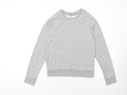 Womens UK Size XS H&M Grey Pullover Sweatshirt