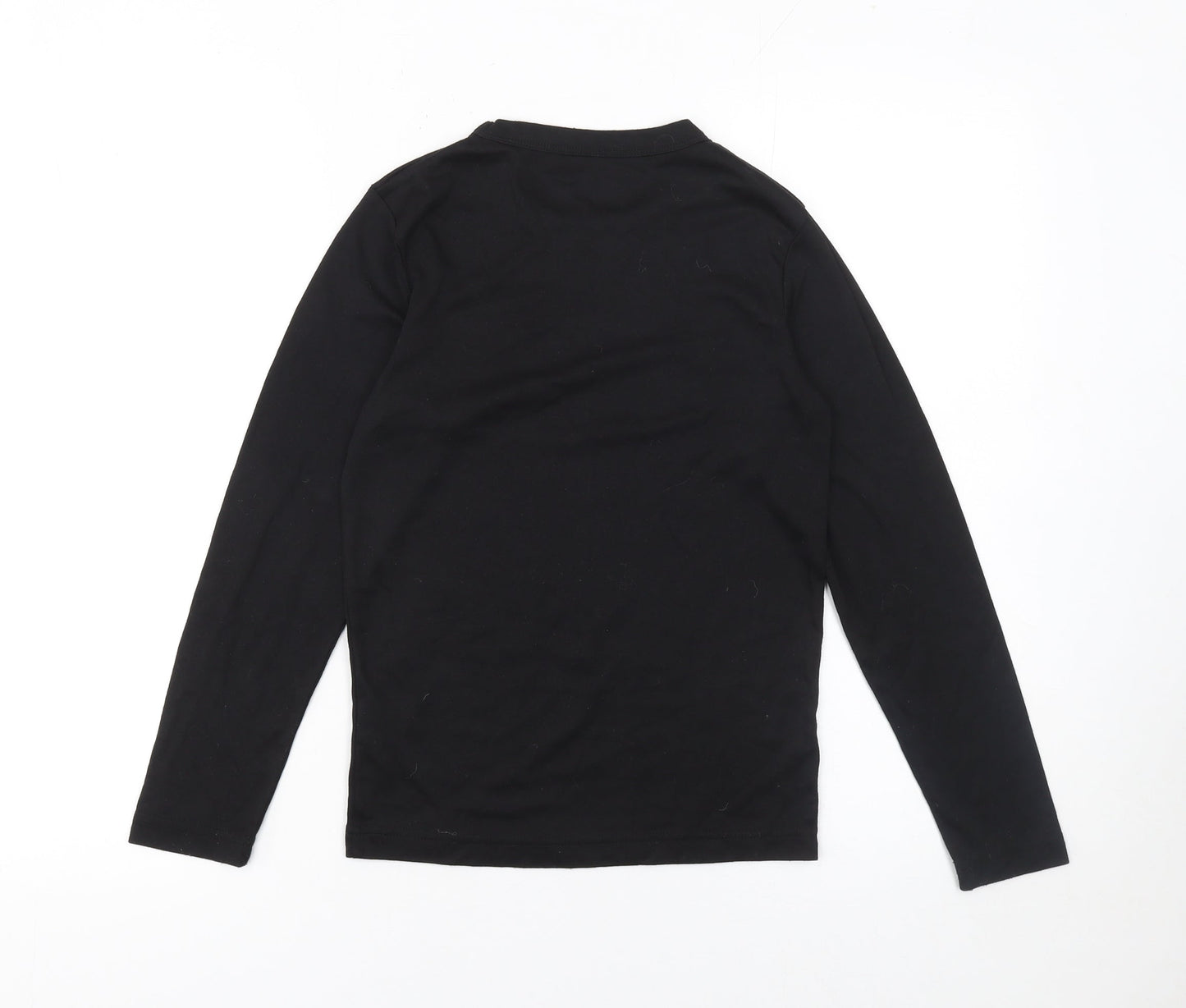 Boys UK Size 11-12 Years Peter Storm Black Basic T-Shirt