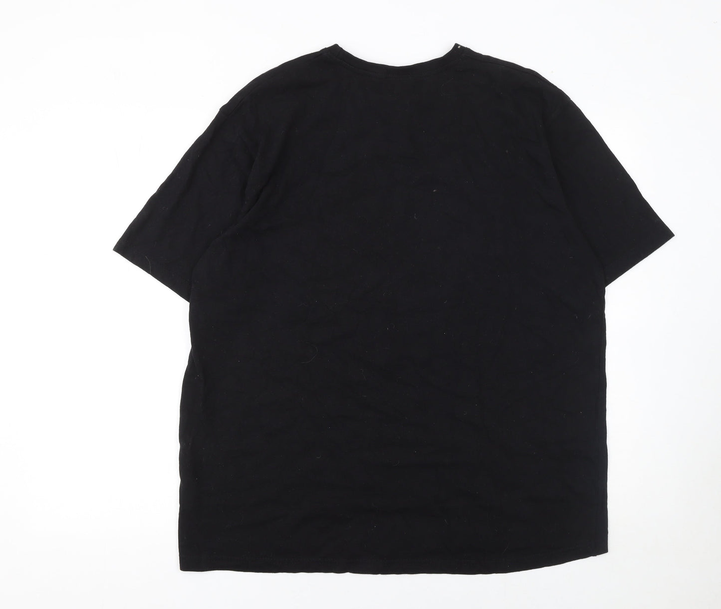 Mens UK Size XL Huddersfield Town Black  T-Shirt