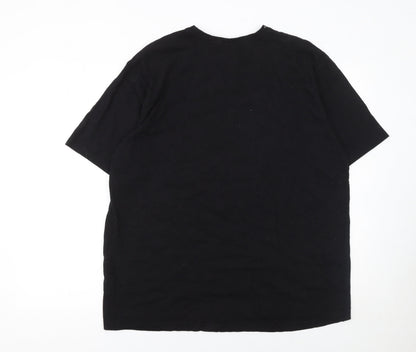 Mens UK Size XL Huddersfield Town Black  T-Shirt