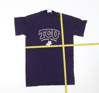 Mens UK Size S Champion Purple  T-Shirt