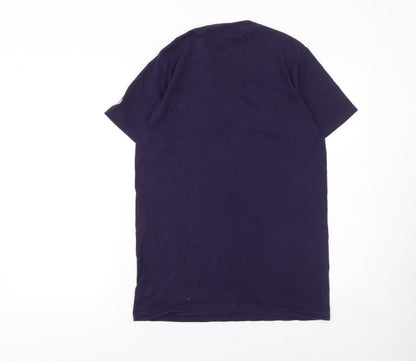 Mens UK Size S Champion Purple  T-Shirt