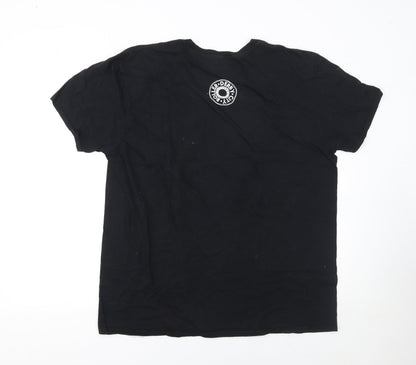 Mens UK Size XL Gildan Black  T-Shirt
