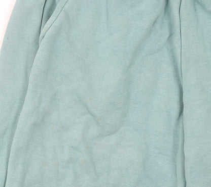 Puma Women’s Green Jogger Sweatpants Size M Elastic Waist Fleece