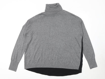 Womens UK Size M Esprit Grey Pullover Jumper