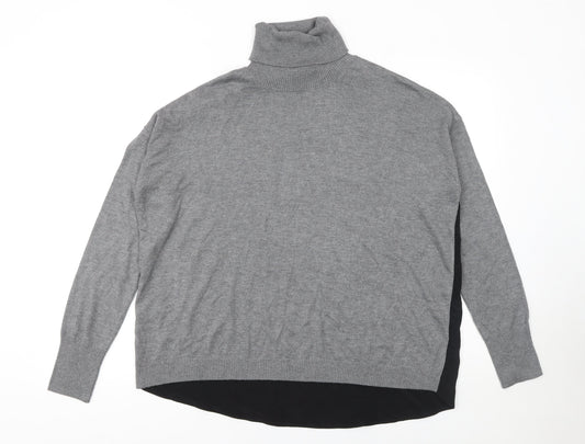 Womens UK Size M Esprit Grey Pullover Jumper