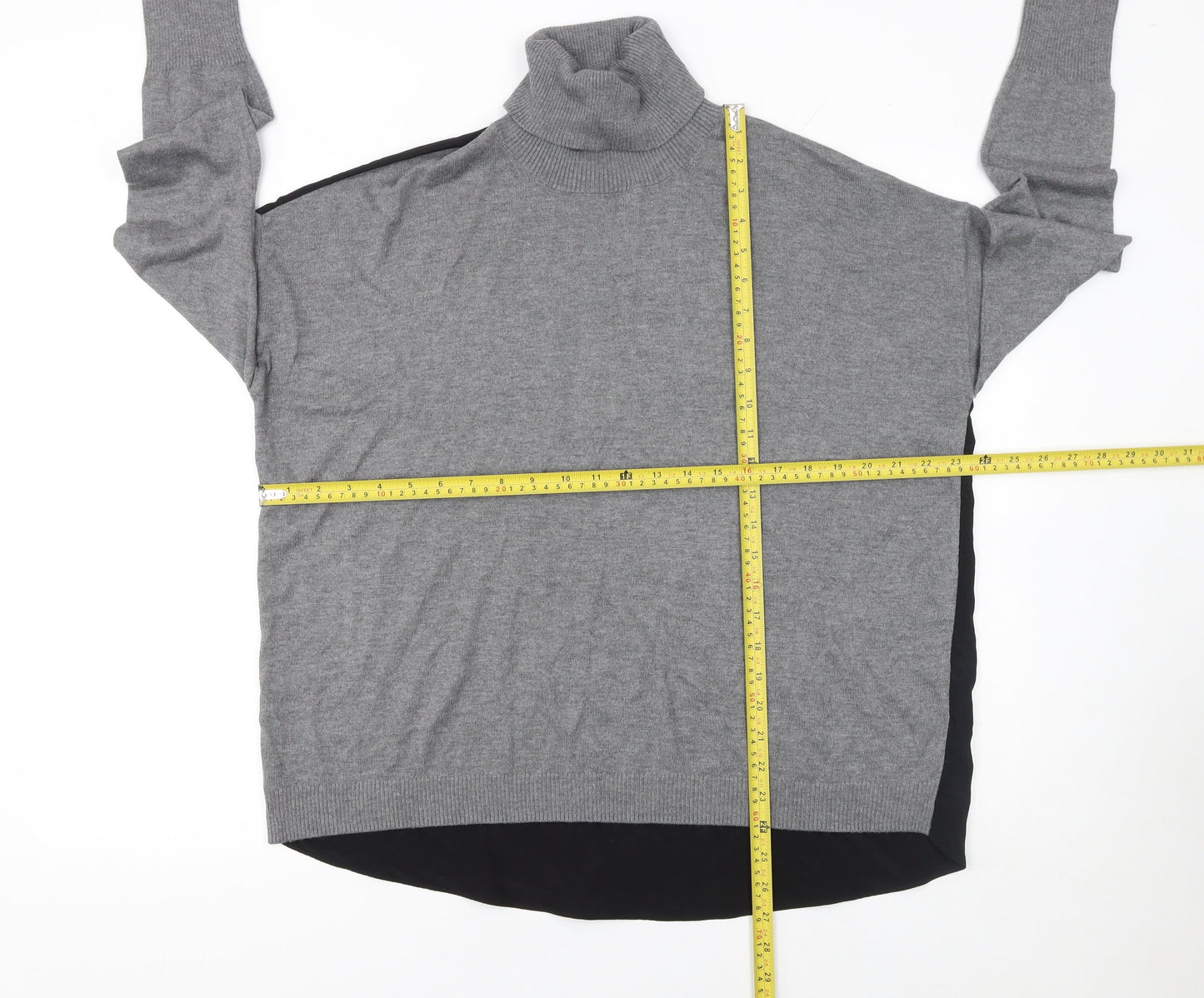 Womens UK Size M Esprit Grey Pullover Jumper