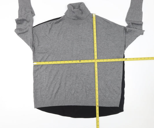 Womens UK Size M Esprit Grey Pullover Jumper