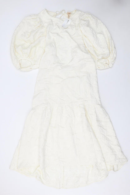 Womens UK Size 8 H&M Fit & Flare Dress