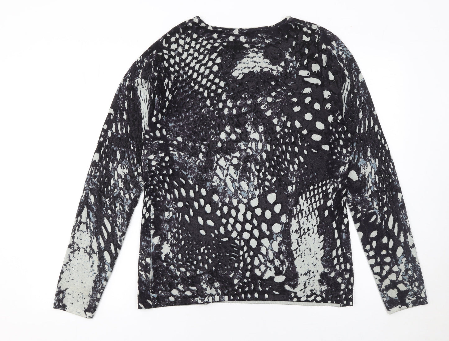 Womens UK Size M Punt Roma Black Pullover Jumper