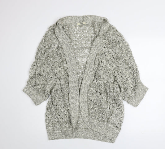 Womens UK Size M Oasis Grey Cardigan Jumper
