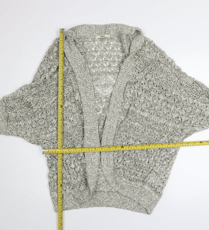 Womens UK Size M Oasis Grey Cardigan Jumper