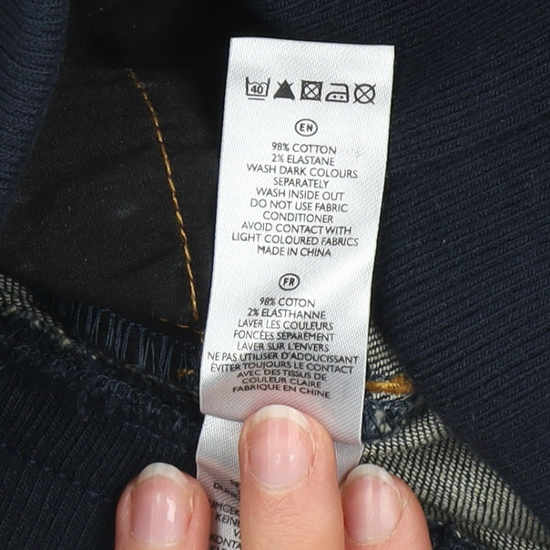 South Women’s Blue Maternity Straight Jeans Size 12L