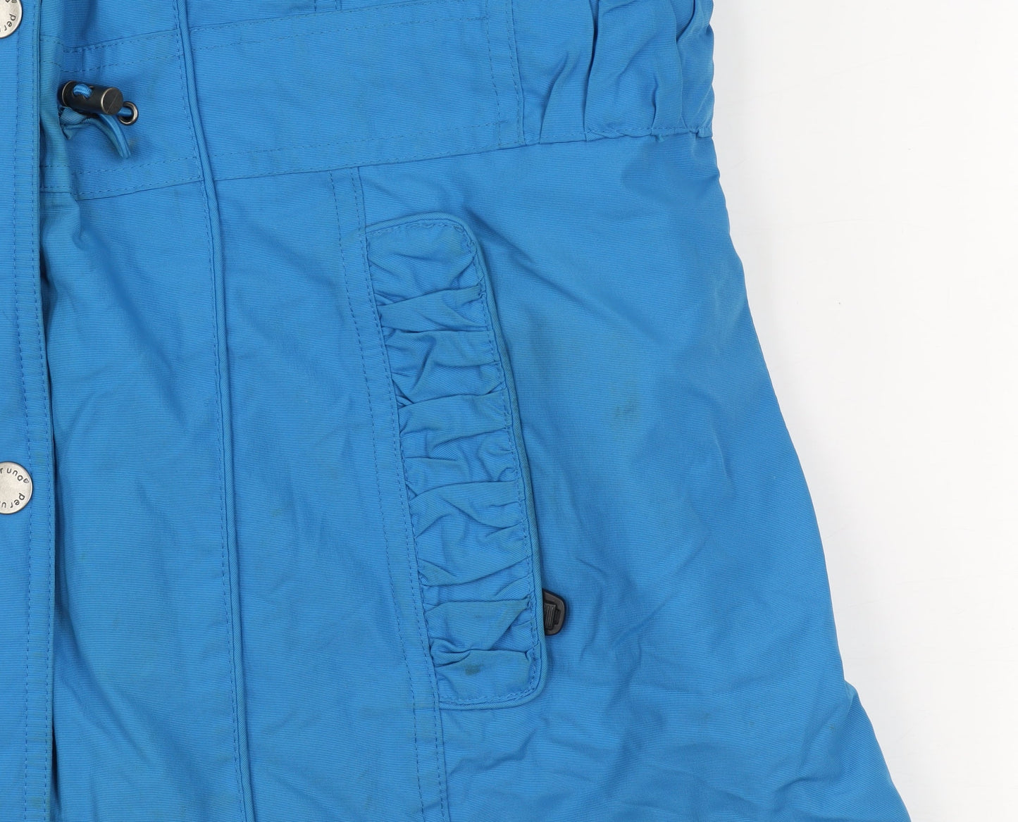 Womens UK Size L Marks and Spencer Blue Parka Coat