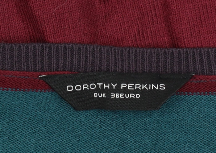 Womens UK Size 8 Dorothy Perkins Multicoloured Pullover Jumper