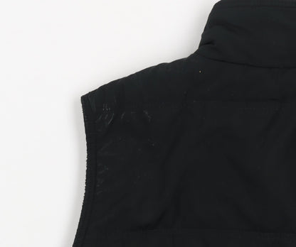 Marks and Spencer Womens Black Waistcoat Size 10 Bodywarmer