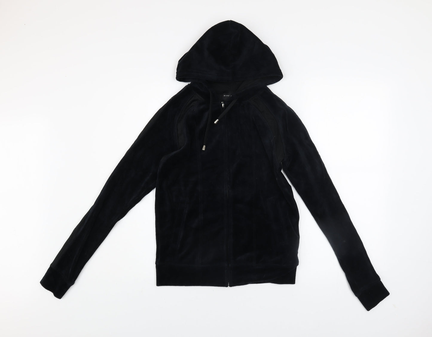 Womens UK Size 8 Miss Fiori Black Gym & Training Running & Jogging Walking Jacke