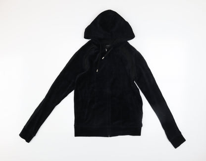 Womens UK Size 8 Miss Fiori Black Gym & Training Running & Jogging Walking Jacke