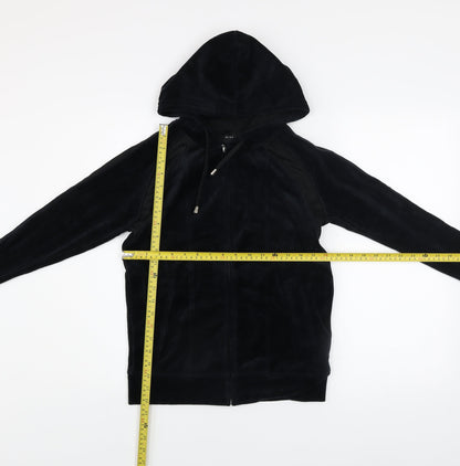 Womens UK Size 8 Miss Fiori Black Gym & Training Running & Jogging Walking Jacke